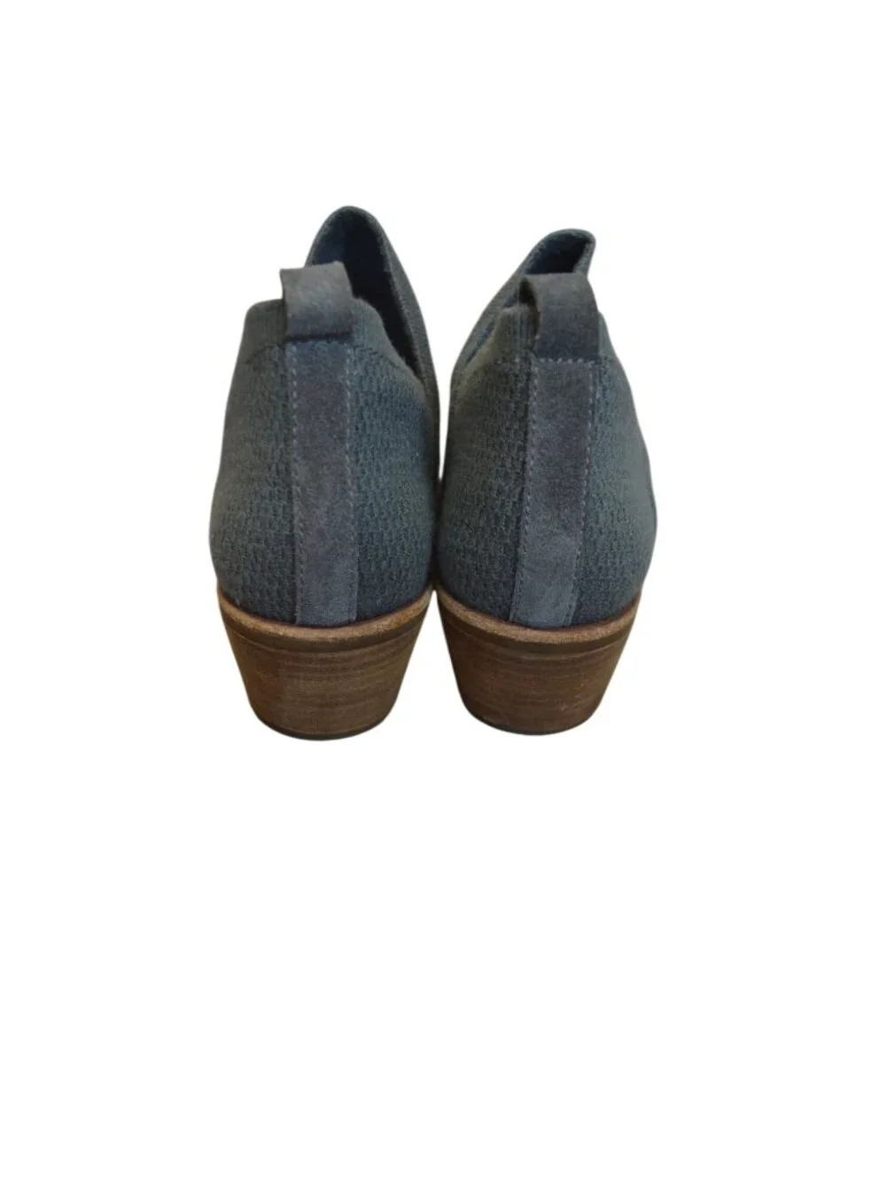 Sofft Arvada Gray Knit Ankle Boots Women's Size 8.5 Boho Fall Casual Cabincore